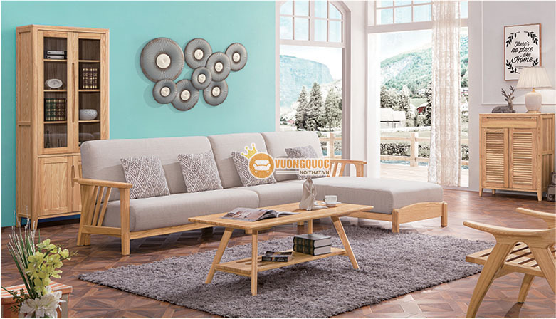 Sofa góc phòng khách kiểu dáng đơn giản CGN5S101S